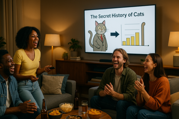 PowerPoint Party 2026: How to host a hilarious PowerPoint Karaoke Night with KAPOPO