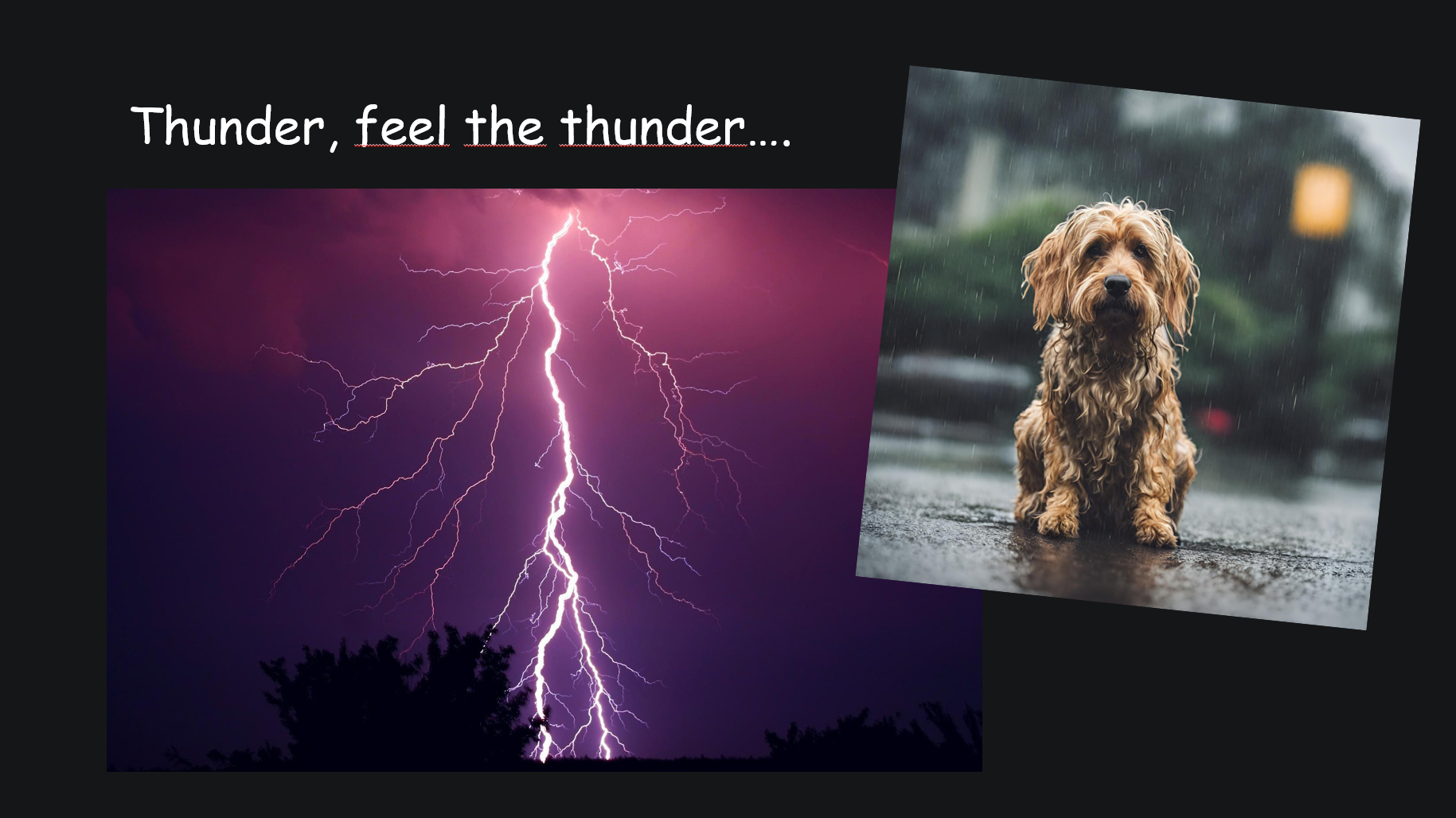 Präsentation - Sensational effects